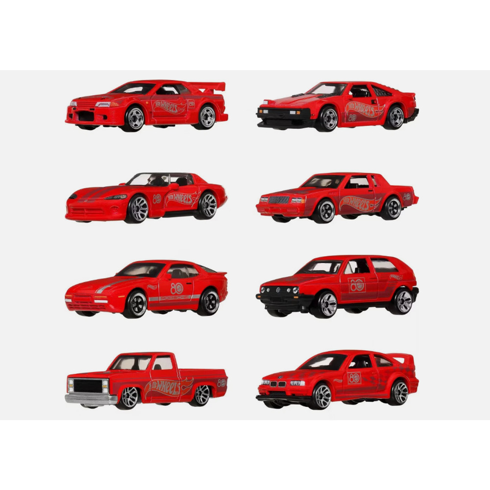 Hot Wheels Cars & Trucks Set of 8 Die-Cast 1:64 Scale Retro Vehicles NWT